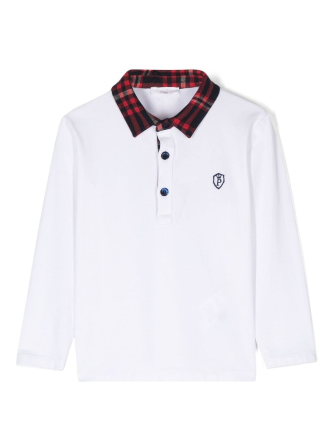 Рубашка поло с вышитым логотипом Patachou, белый
Рубашка поло с вышитым логотипом Patachou, белый