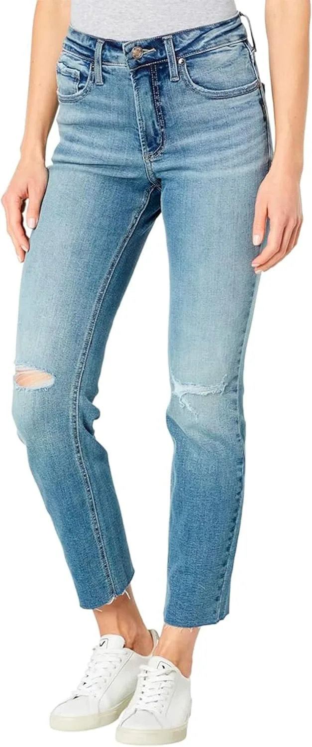 Silver Jeans Co. Женские джинсы Most Wanted Mid Rise Straight Crop - Legacy
Silver Jeans Co. Женские джинсы Most Wanted Mid Rise Straight Crop - Legacy