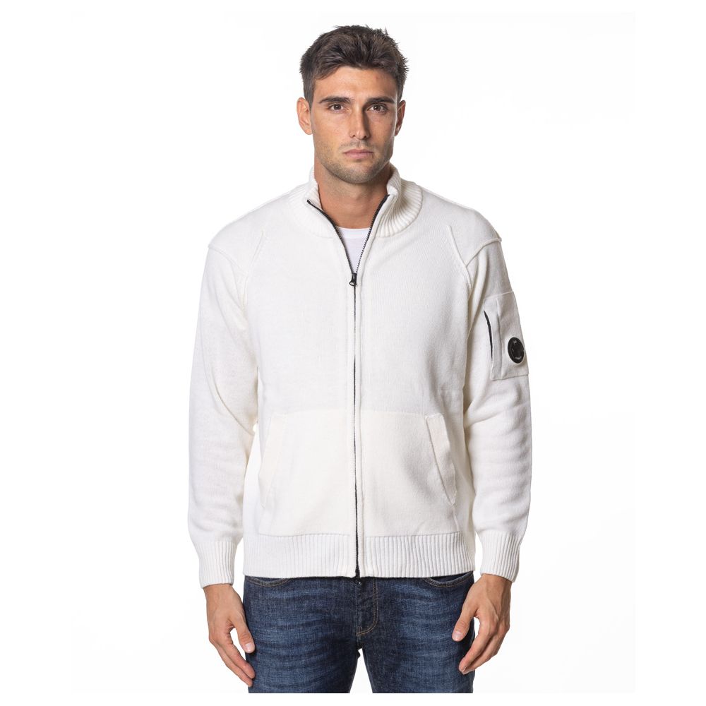 Белый шерстяной свитер C.P. Company
Белый шерстяной свитер C.P. Company