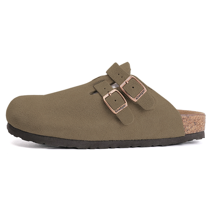 Khadgar Биркеншток мюли на замшевой подошве с частичным покрытием, реверсивные, закрытые тапочки унисекс - тауп, цвет Taupe
Khadgar Биркеншток мюли на замшевой подошве с частичным покрытием, реверсивные, закрытые тапочки унисекс - тауп, цвет Taupe