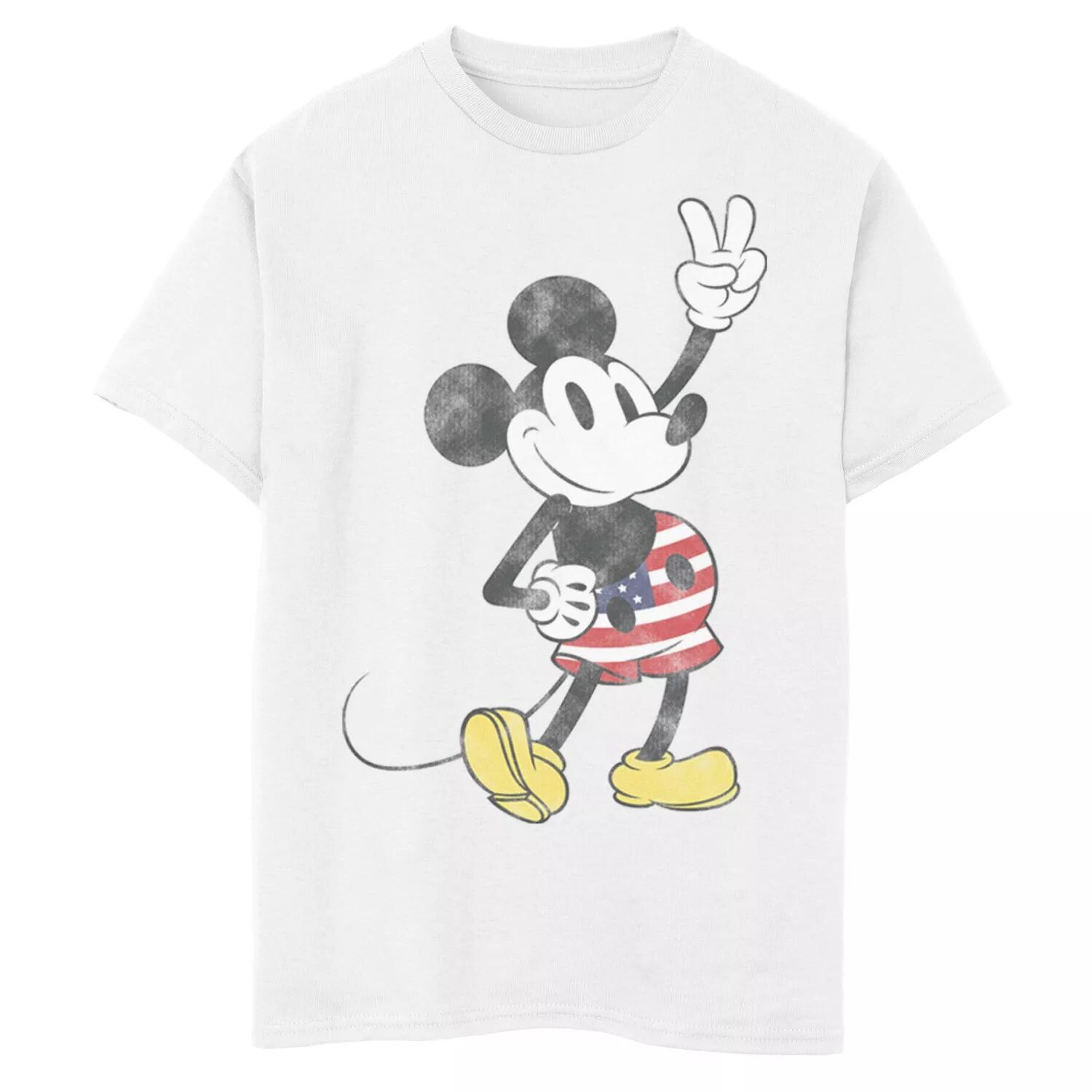 Американские штаны Disney's Mickey & Friends для мальчиков 8–20 лет, футболка с рисунком Микки Disney, белый
Американские штаны Disney's Mickey & Friends для мальчиков 8–20 лет, футболка с рисунком Микки Disney, белый