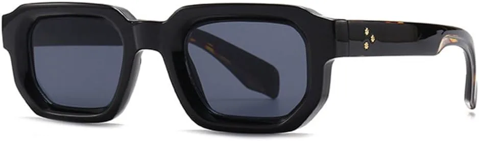 Солнцезащитные очки LVTFCO Fashion Rivets для женщин, защита от УФ-излучения UV400, ретро-градиент, солнцезащитные очки для мужчин в стиле панк, Black Leopard Grey
Солнцезащитные очки LVTFCO Fashion Rivets для женщин, защита от УФ-излучения UV400, ретро-градиент, солнцезащитные очки для мужчин в стиле панк, Black Leopard Grey