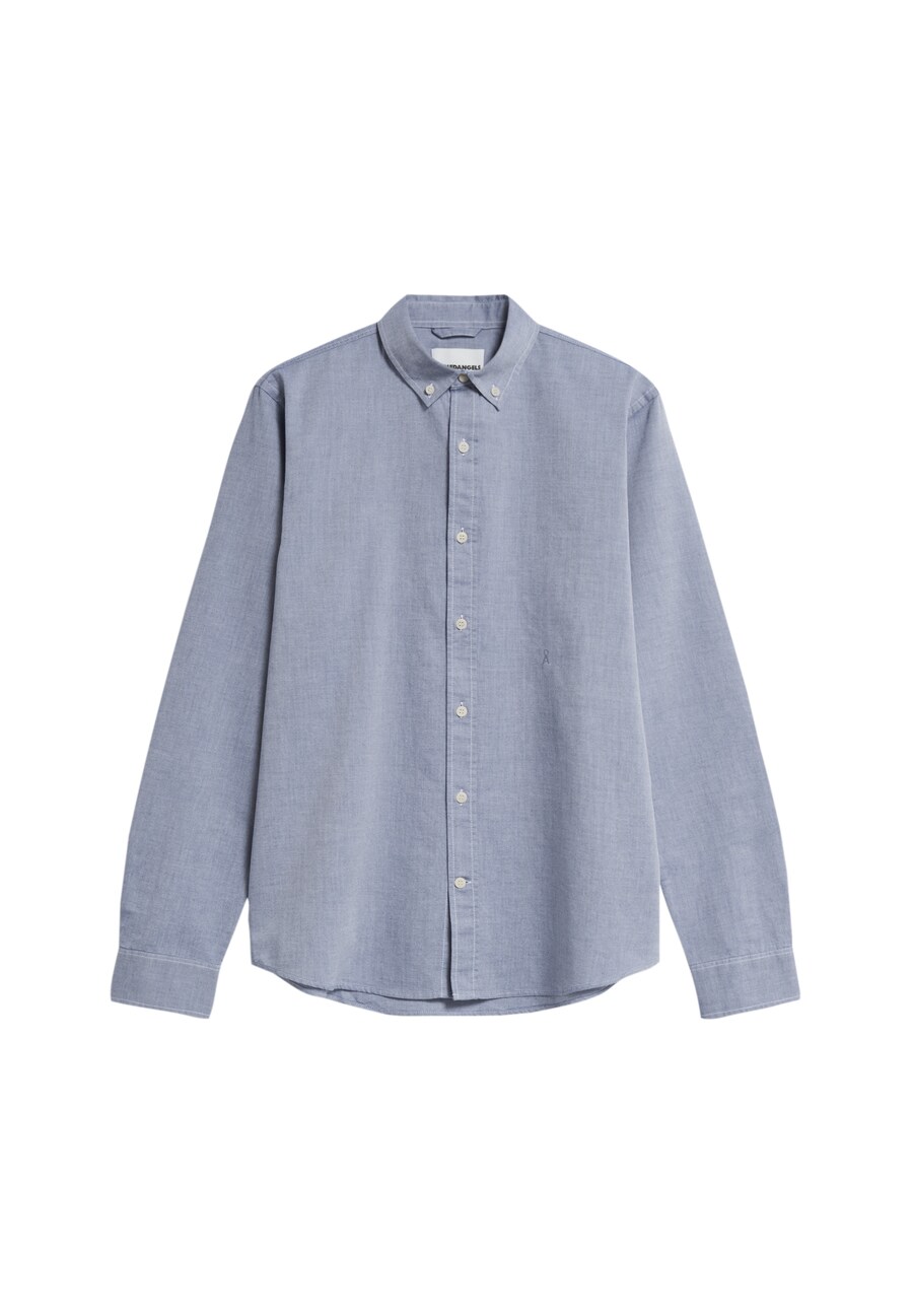 Рубашка на пуговицах классического кроя ARMEDANGELS QUAASA, синий
Рубашка на пуговицах классического кроя ARMEDANGELS QUAASA, синий