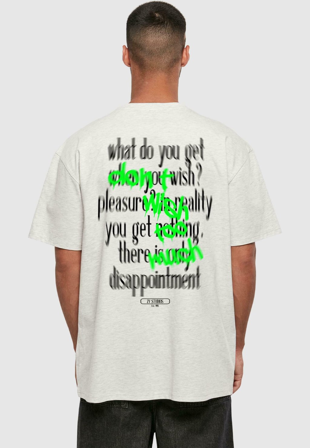 Футболка с принтом DON T WISH 2Y Studios, светло-серый
Футболка с принтом DON T WISH 2Y Studios, светло-серый