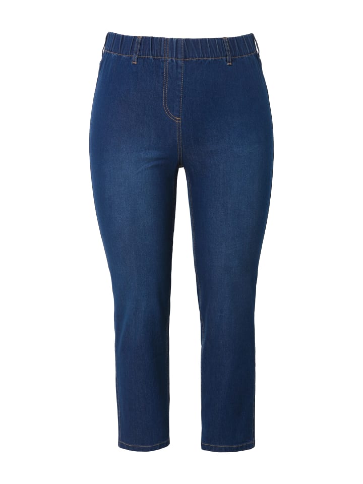 Тканевые брюки Ulla Popken, цвет blue denim
Тканевые брюки Ulla Popken, цвет blue denim