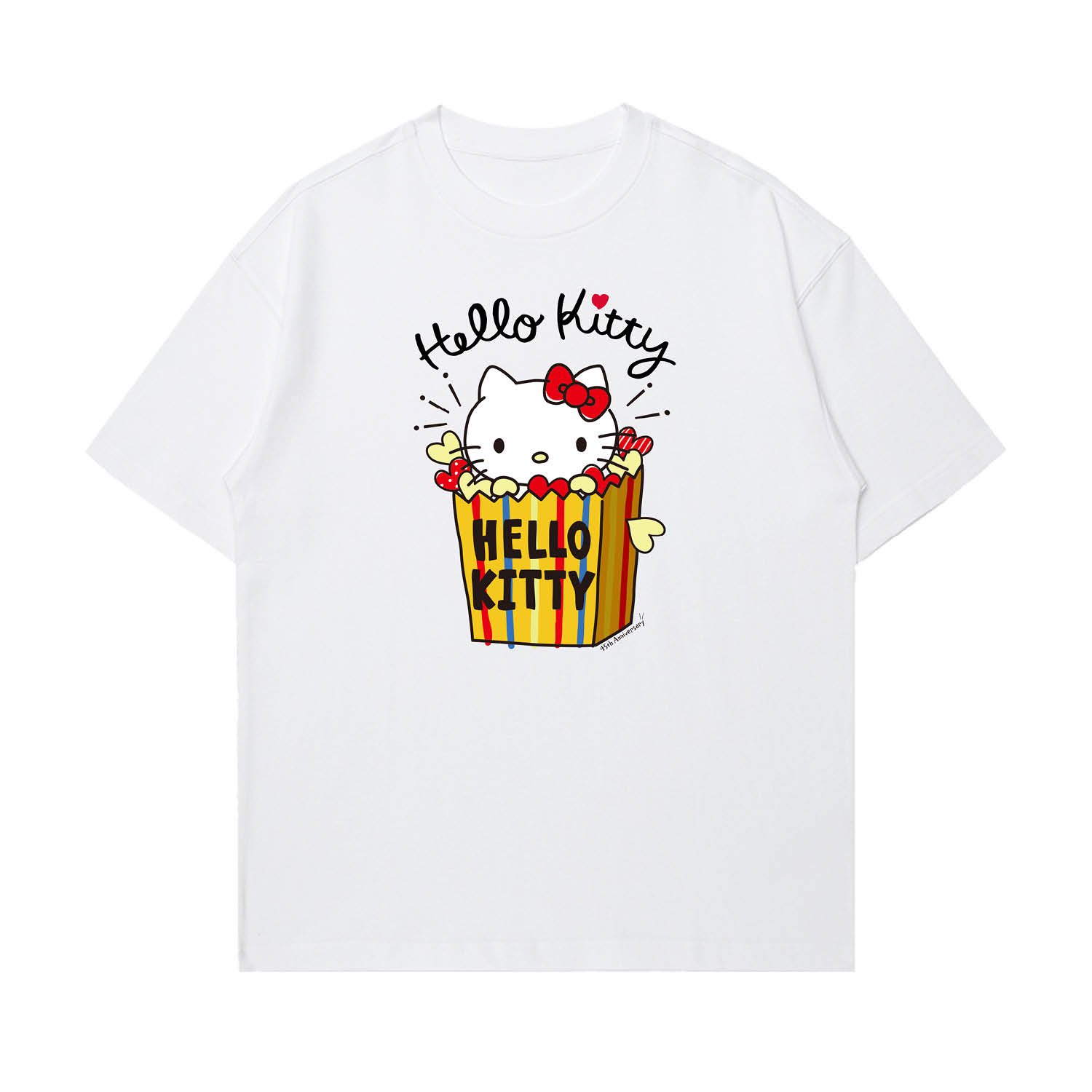 Футболка Hello Kitty 2025 Summer Unisex Sanrio, белый
Футболка Hello Kitty 2025 Summer Unisex Sanrio, белый