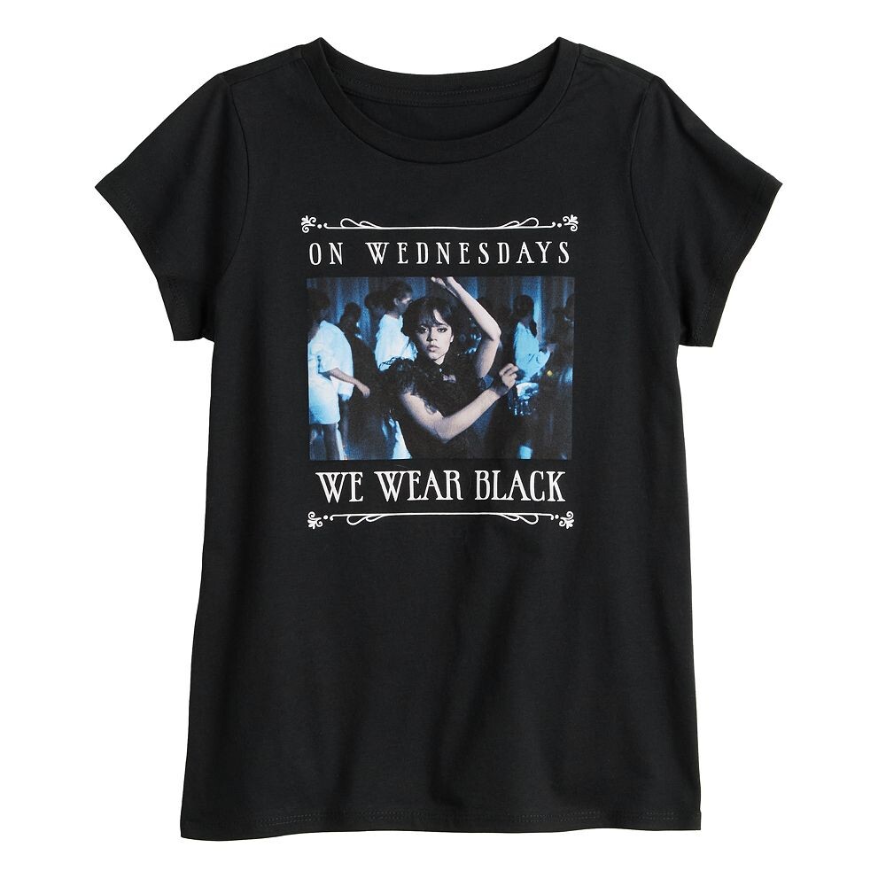 Футболка с рисунком «Семейка Аддамс в среду» для девочек 7–16 лет Licensed Character, черный
Футболка с рисунком «Семейка Аддамс в среду» для девочек 7–16 лет Licensed Character, черный