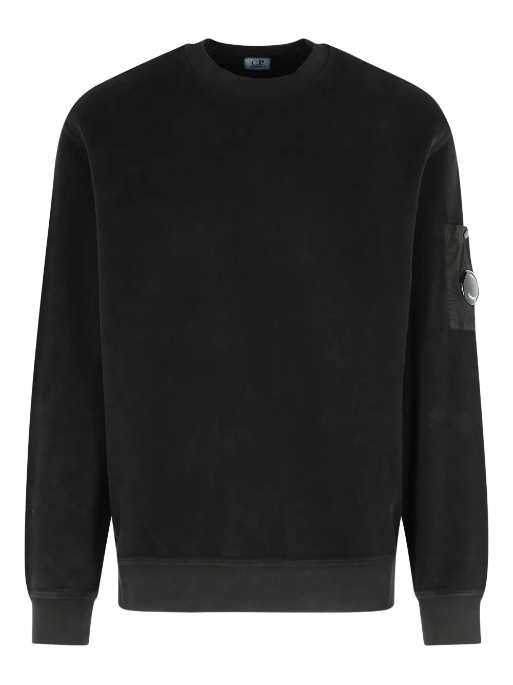 Толстовка с круглым вырезом и накладным карманом C.P. Company, черный
Толстовка с круглым вырезом и накладным карманом C.P. Company, черный