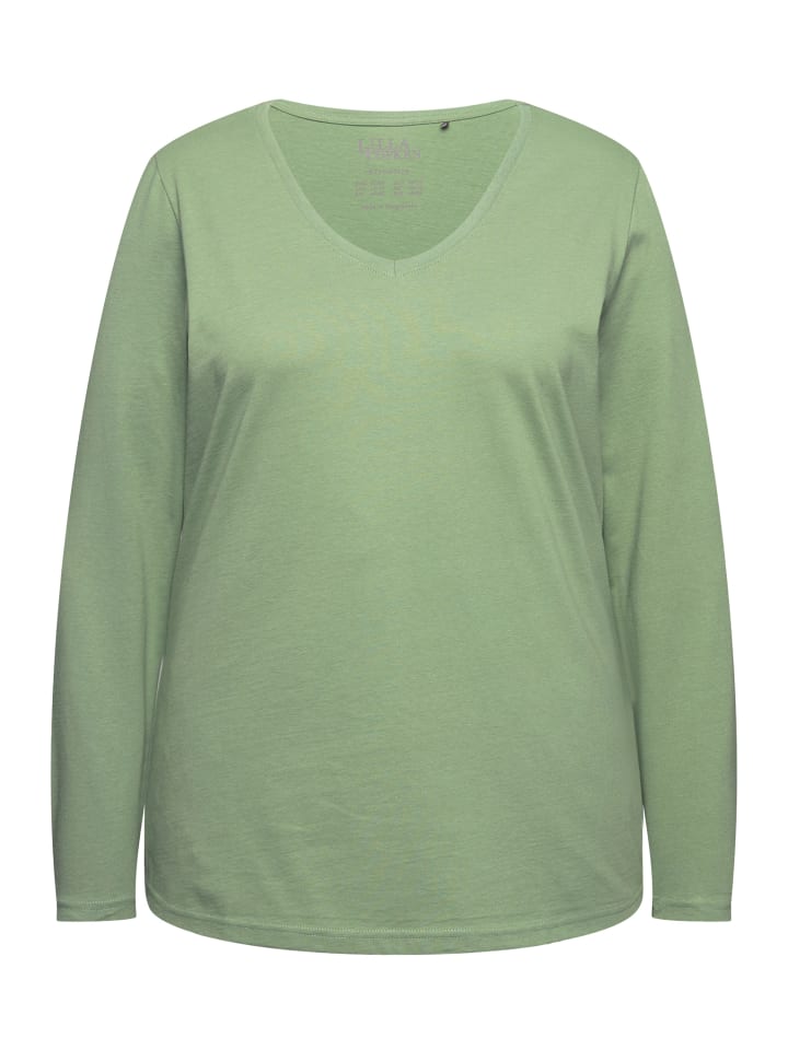 Футболка Ulla Popken Shirt, цвет salbeigrün
Футболка Ulla Popken Shirt, цвет salbeigrün