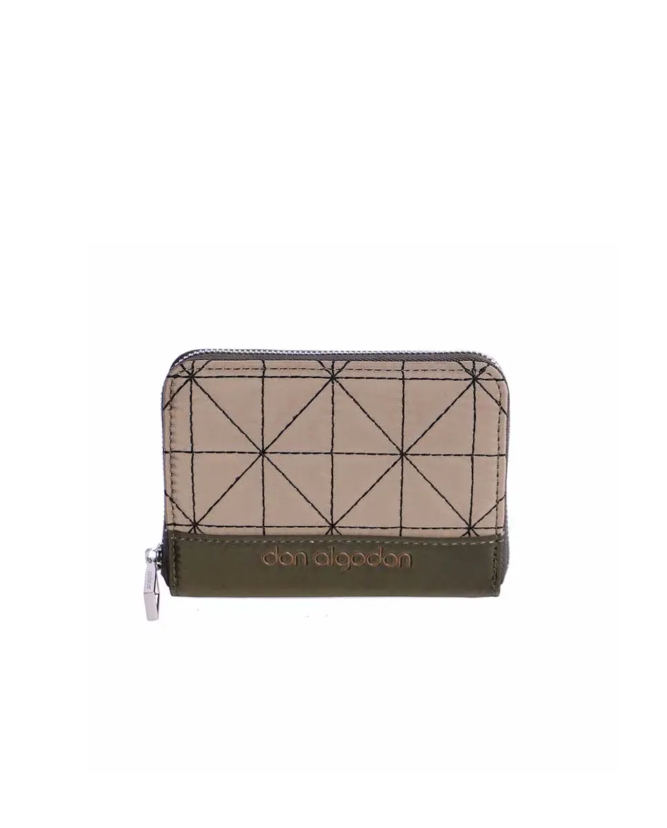 Женский кошелек Viareggio цвета хаки на молнии Don Algodón, цвет Kaki
Женский кошелек Viareggio цвета хаки на молнии Don Algodón, цвет Kaki