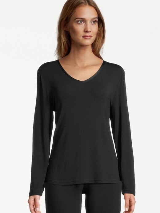 Пижамный верх из модала Nina Von C., черный
Пижамный верх из модала Nina Von C., черный