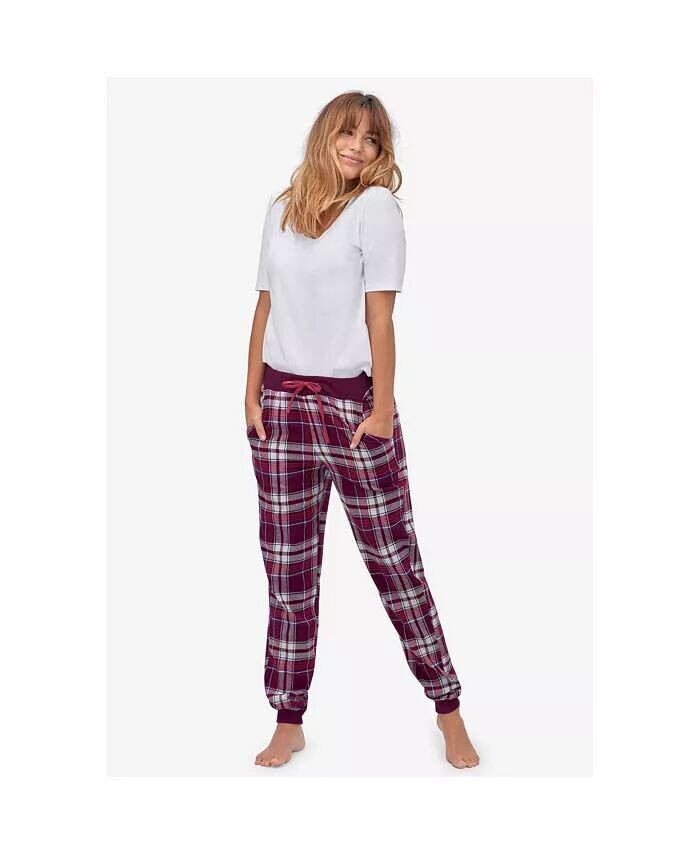 Плюс размер фланелевые брюки для сна в клетку Ellos, розовый
Плюс размер фланелевые брюки для сна в клетку Ellos, розовый