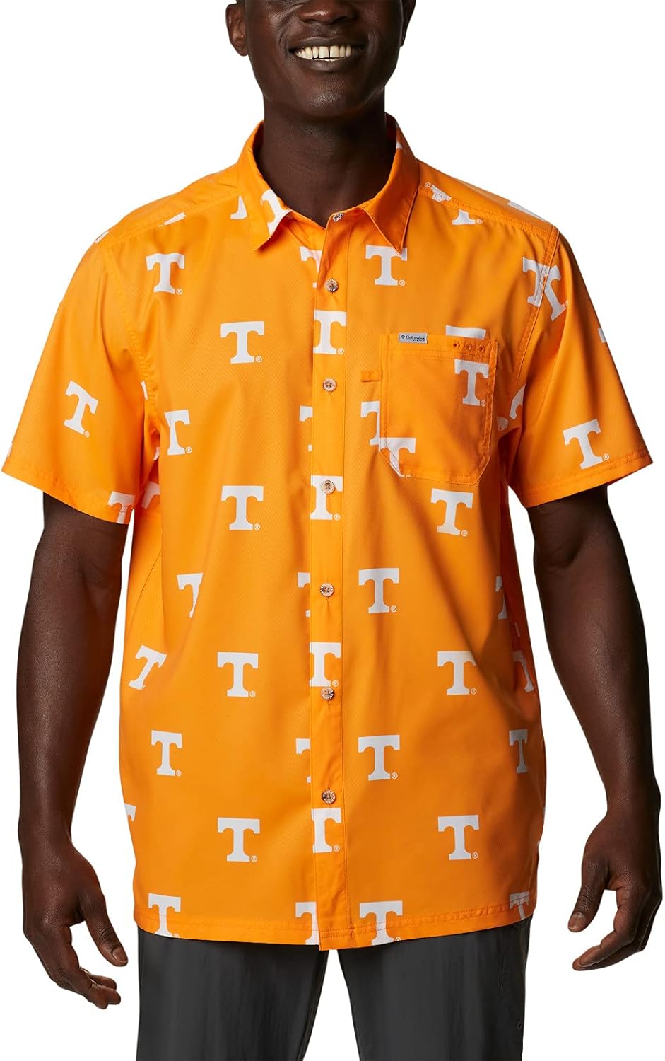 Columbia Men's CLG Super Slack Tide рубашка, Ut - Solarize Logo Print
Columbia Men's CLG Super Slack Tide рубашка, Ut - Solarize Logo Print