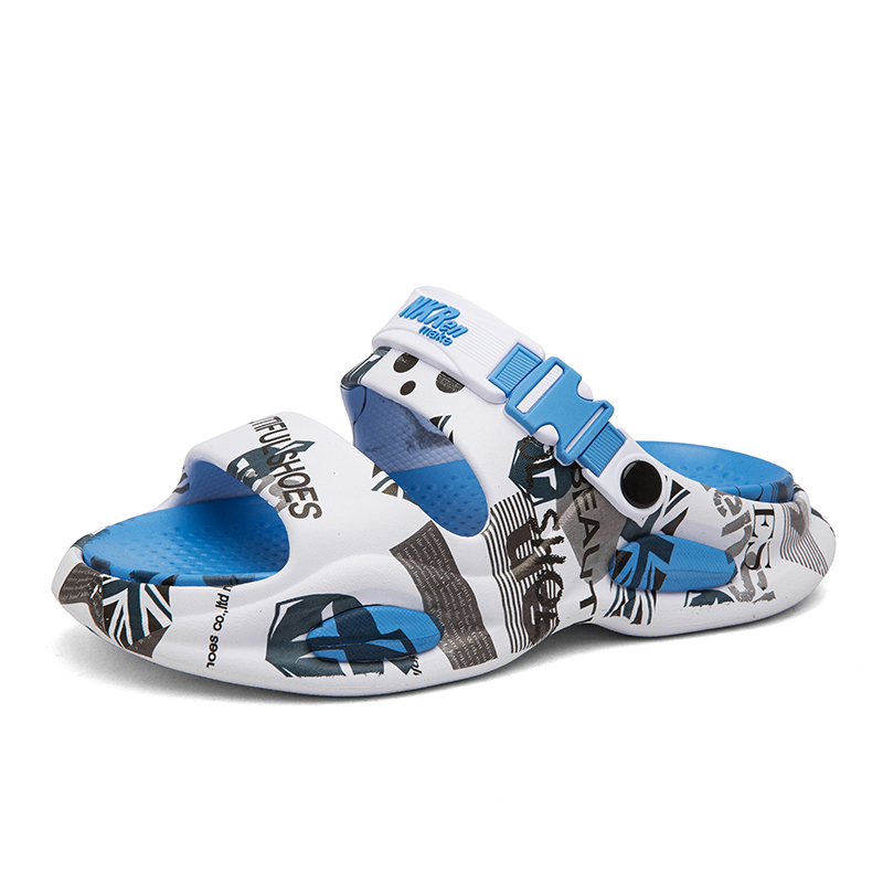 KLAOSD Скользоустойчивые износостойкие слайдеры мужские бело-голубые, цвет White Blue
KLAOSD Скользоустойчивые износостойкие слайдеры мужские бело-голубые, цвет White Blue