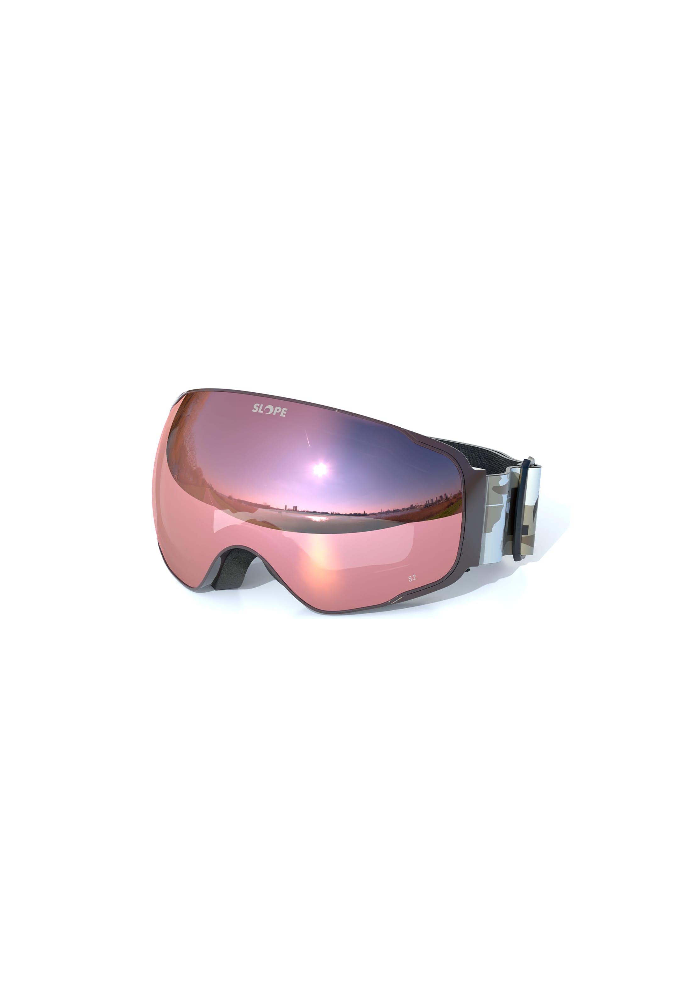 SLOPE Спортивные очки 'Sarenne' в цвете Dusky Pink
SLOPE Спортивные очки 'Sarenne' в цвете Dusky Pink
