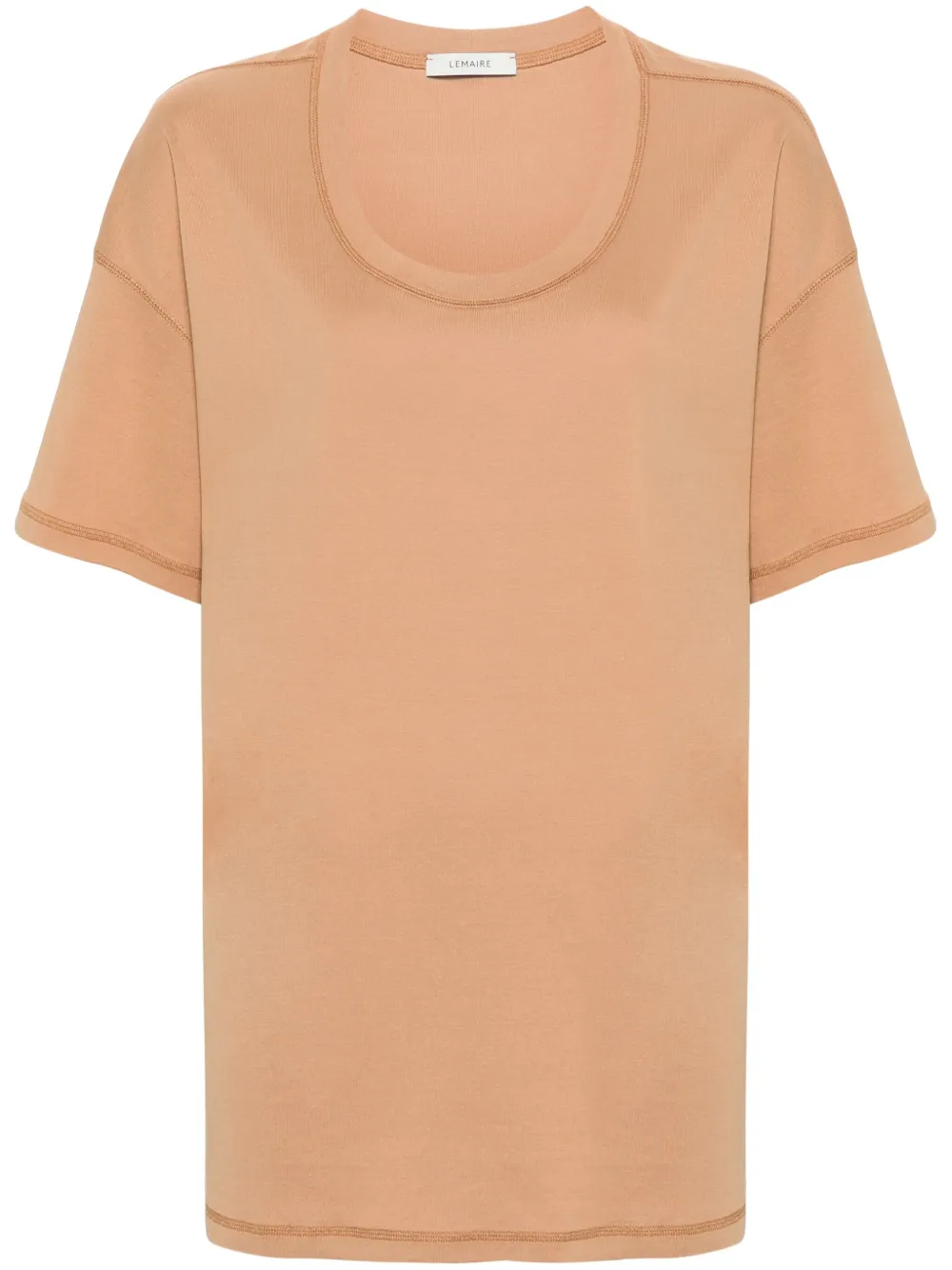 Футболка с декоративными швами LEMAIRE, нейтральный
Футболка с декоративными швами LEMAIRE, нейтральный