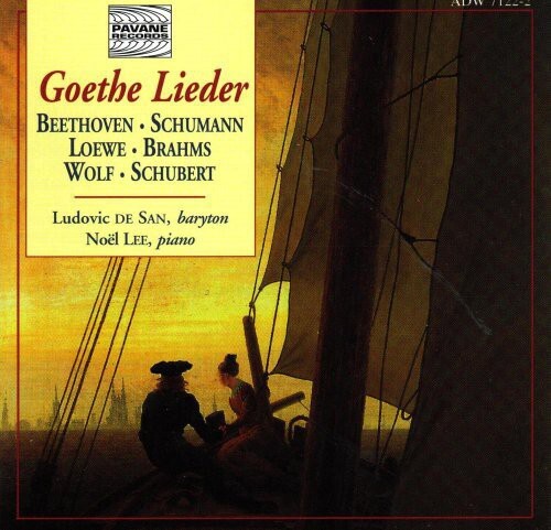 CD диск Beethoven / Schumann / Loewe / Brahms / Schubert: Goethe Lieder 
CD диск Beethoven / Schumann / Loewe / Brahms / Schubert: Goethe Lieder