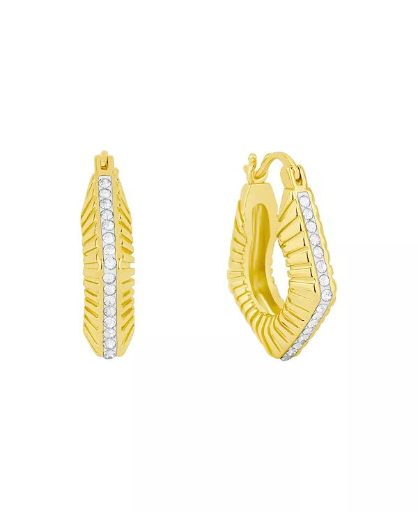 Серьги-Кольца с защелкивающейся крышкой из прозрачного кристалла And Now This, gold
Серьги-Кольца с защелкивающейся крышкой из прозрачного кристалла And Now This, gold