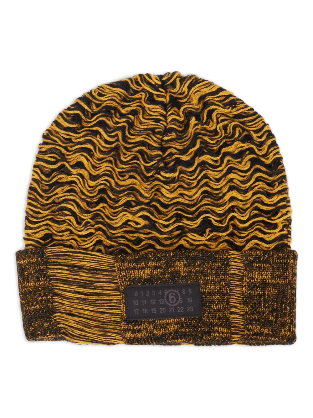 Шапка бини с жаккардовым узором MM6 Maison Margiela, желтый
Шапка бини с жаккардовым узором MM6 Maison Margiela, желтый