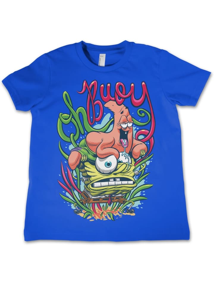 Рубашка синего цвета SpongeBob
Рубашка синего цвета SpongeBob