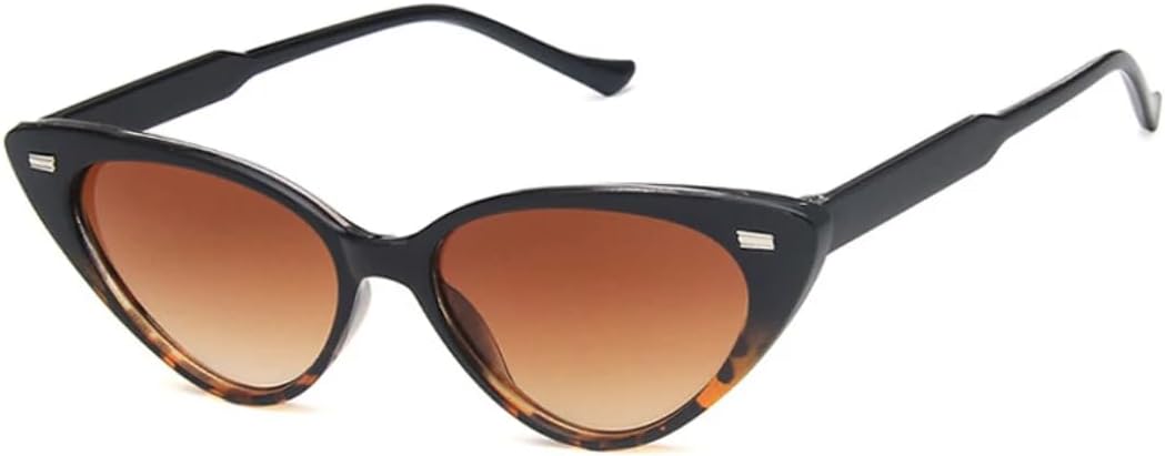 Модные винтажные солнцезащитные очки «кошачий глаз» с заклепками для женщин и мужчин, солнцезащитные очки в маленькой оправе, женские ретро-очки для путешествий VVTWSSW, Black Tea
Модные винтажные солнцезащитные очки «кошачий глаз» с заклепками для женщин и мужчин, солнцезащитные очки в маленькой оправе, женские ретро-очки для путешествий VVTWSSW, Black Tea