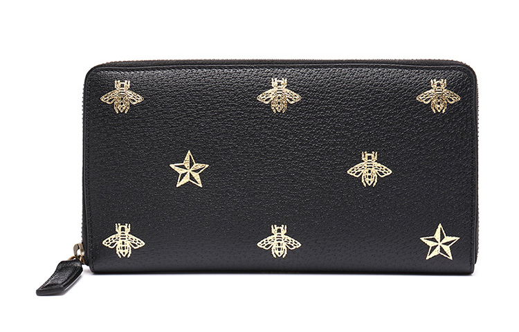 GUCCI Кошелек из коровьей кожи с длинной молнией унисекс черный
GUCCI Кошелек из коровьей кожи с длинной молнией унисекс черный