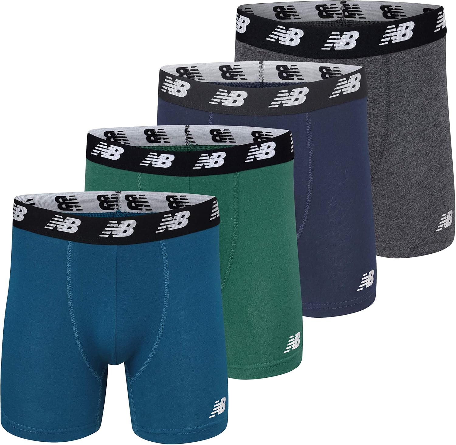 Мужские боксеры-трусы New Balance Velocity Cotton, легкие, дышащие, без лифчиков (3 шт.), Team Forest/Pigment/Dark Neptune/Dark Heather Grey
Мужские боксеры-трусы New Balance Velocity Cotton, легкие, дышащие, без лифчиков (3 шт.), Team Forest/Pigment/Dark Neptune/Dark Heather Grey