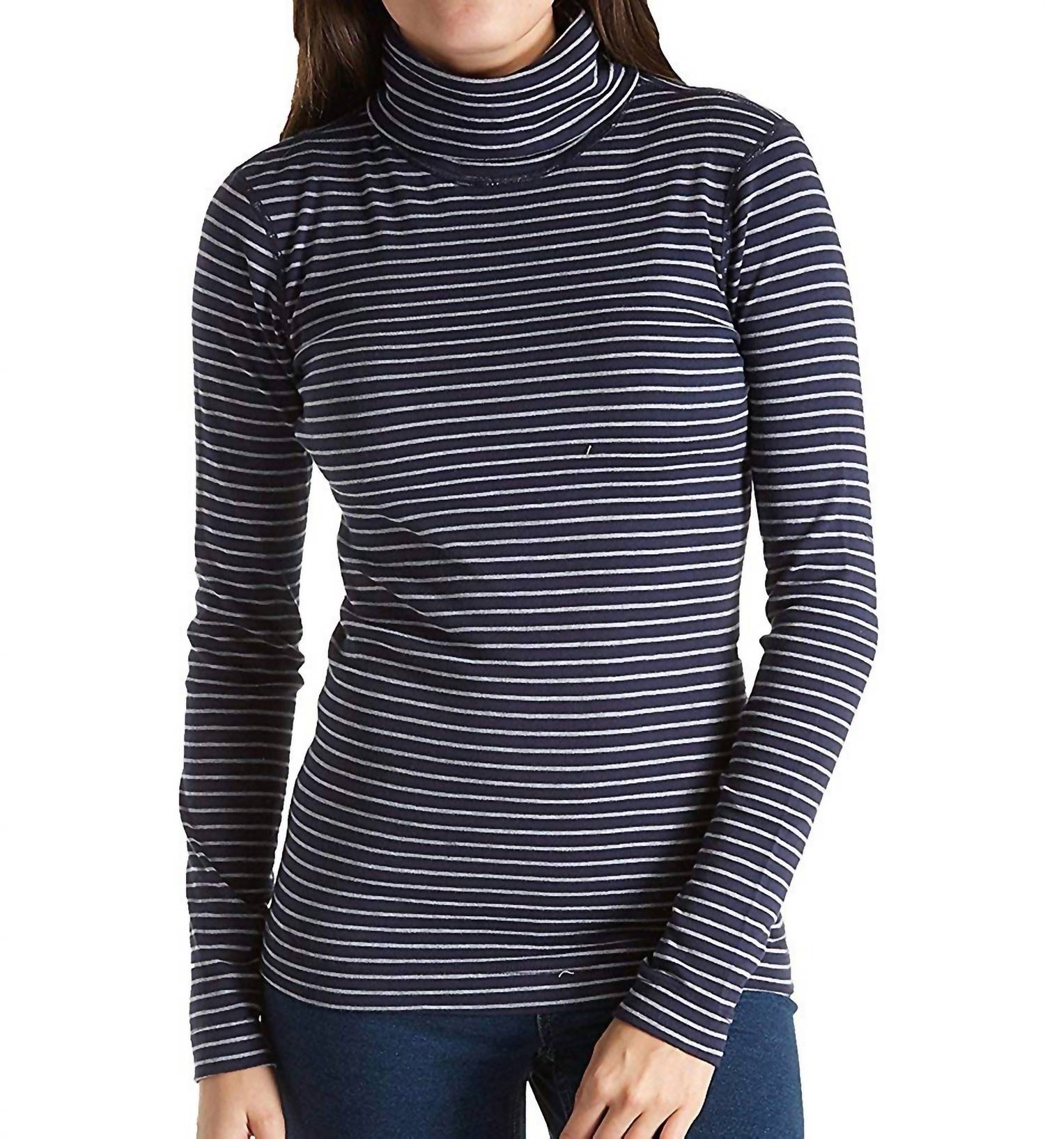 Длинная обтягивающая рубашка Tahoe Stripe Diane Waterneck в цвете Night Iris/granite Three Dots
Длинная обтягивающая рубашка Tahoe Stripe Diane Waterneck в цвете Night Iris/granite Three Dots