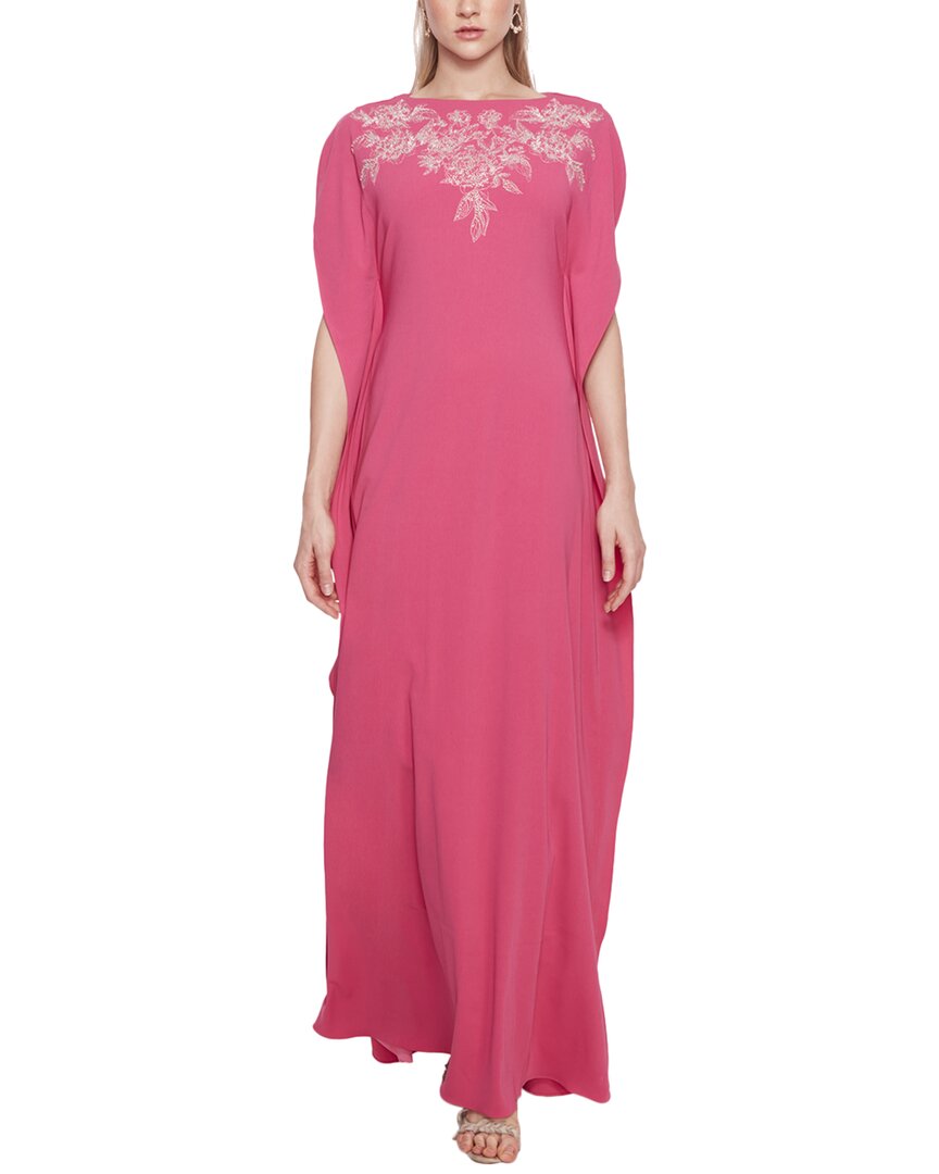 Легкое платье-кафтан из крепа Marchesa Notte, розовый
Легкое платье-кафтан из крепа Marchesa Notte, розовый