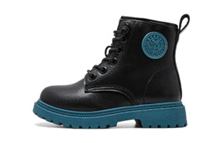 Детские кожаные ботинки для детей BOBDOG, черный/синий
Детские кожаные ботинки для детей BOBDOG, черный/синий