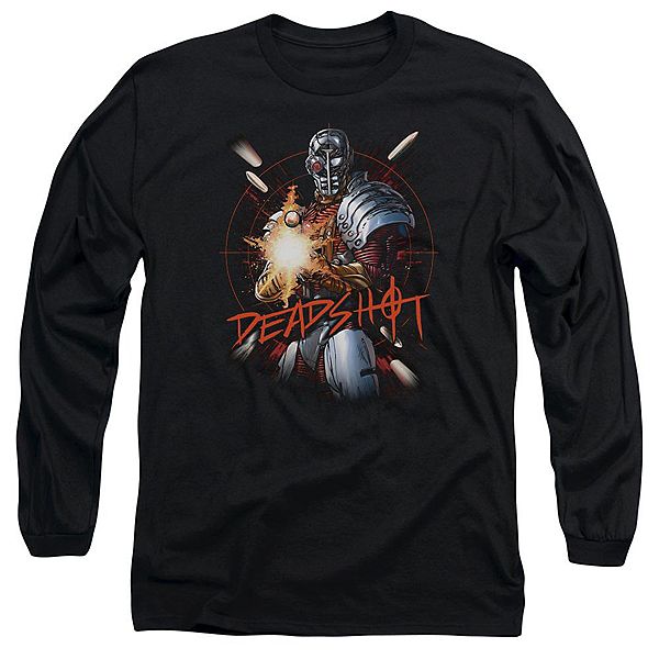 Футболка с длинным рукавом Justice League of America Deadshot для взрослых Licensed Character
Футболка с длинным рукавом Justice League of America Deadshot для взрослых Licensed Character