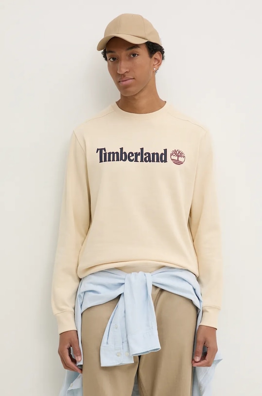 Толстовка Timberland, бежевый 
Толстовка Timberland, бежевый
