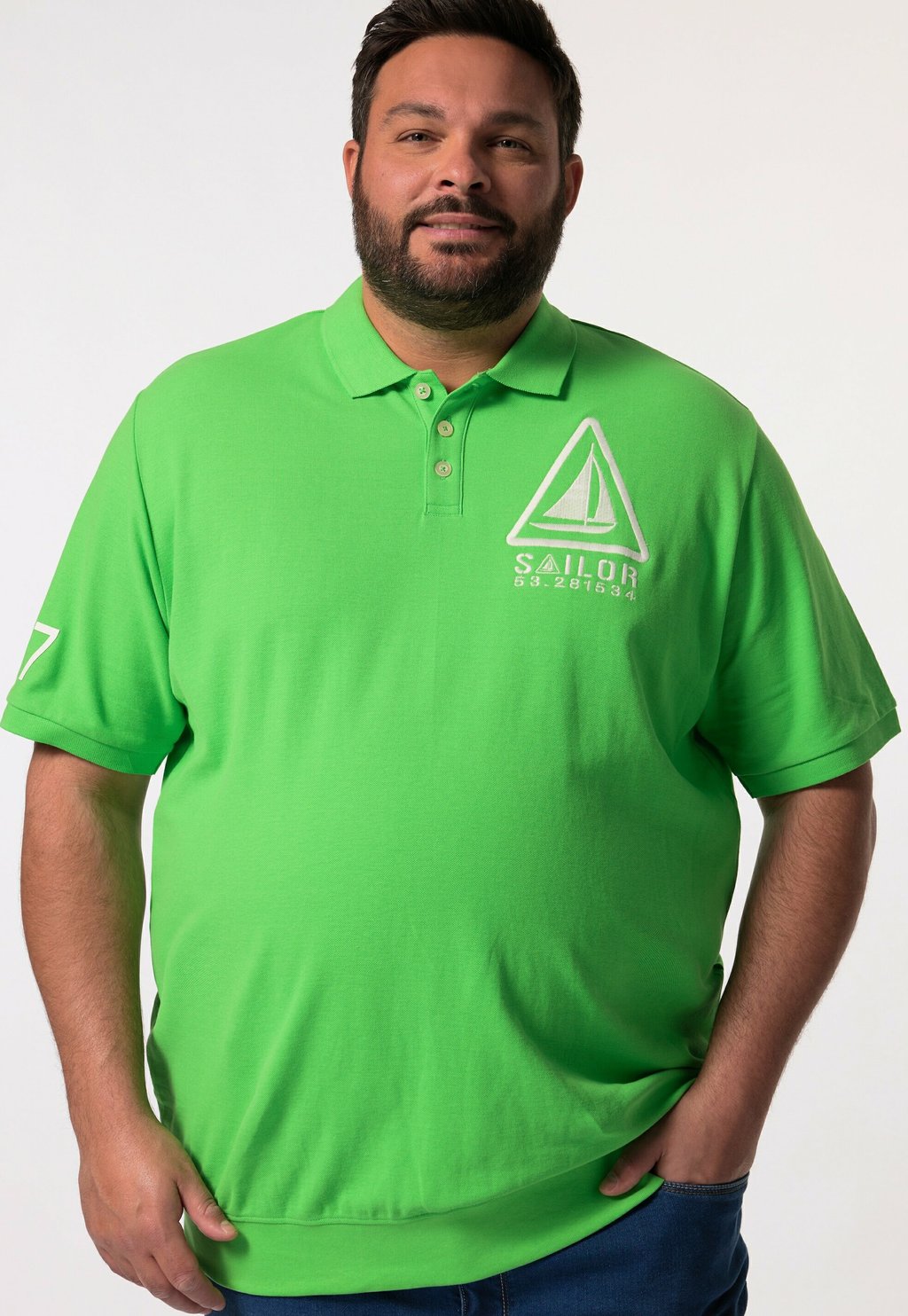 Поло BAUCHFIT HALBARM PRINTS Men Plus, зеленый
Поло BAUCHFIT HALBARM PRINTS Men Plus, зеленый