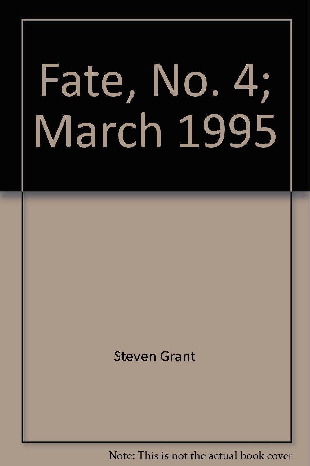 Fate, No. 4; March 1995 (DC Comics)
Fate, No. 4; March 1995 (DC Comics)