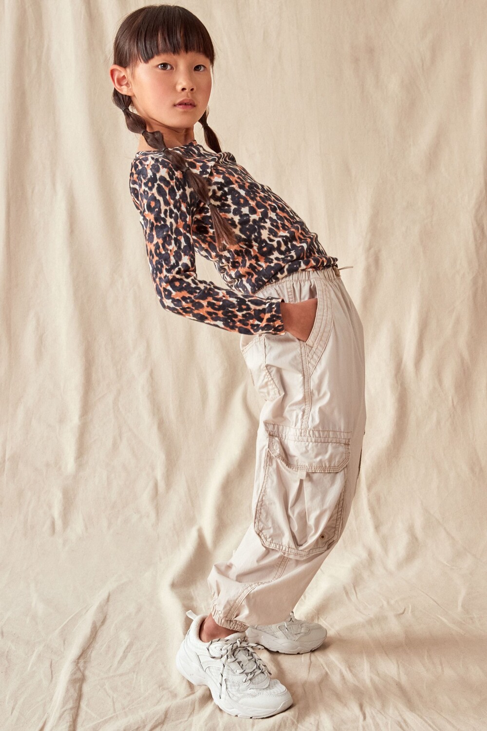 Боевые брюки широкого кроя (3-16 лет) Next, серый
Боевые брюки широкого кроя (3-16 лет) Next, серый