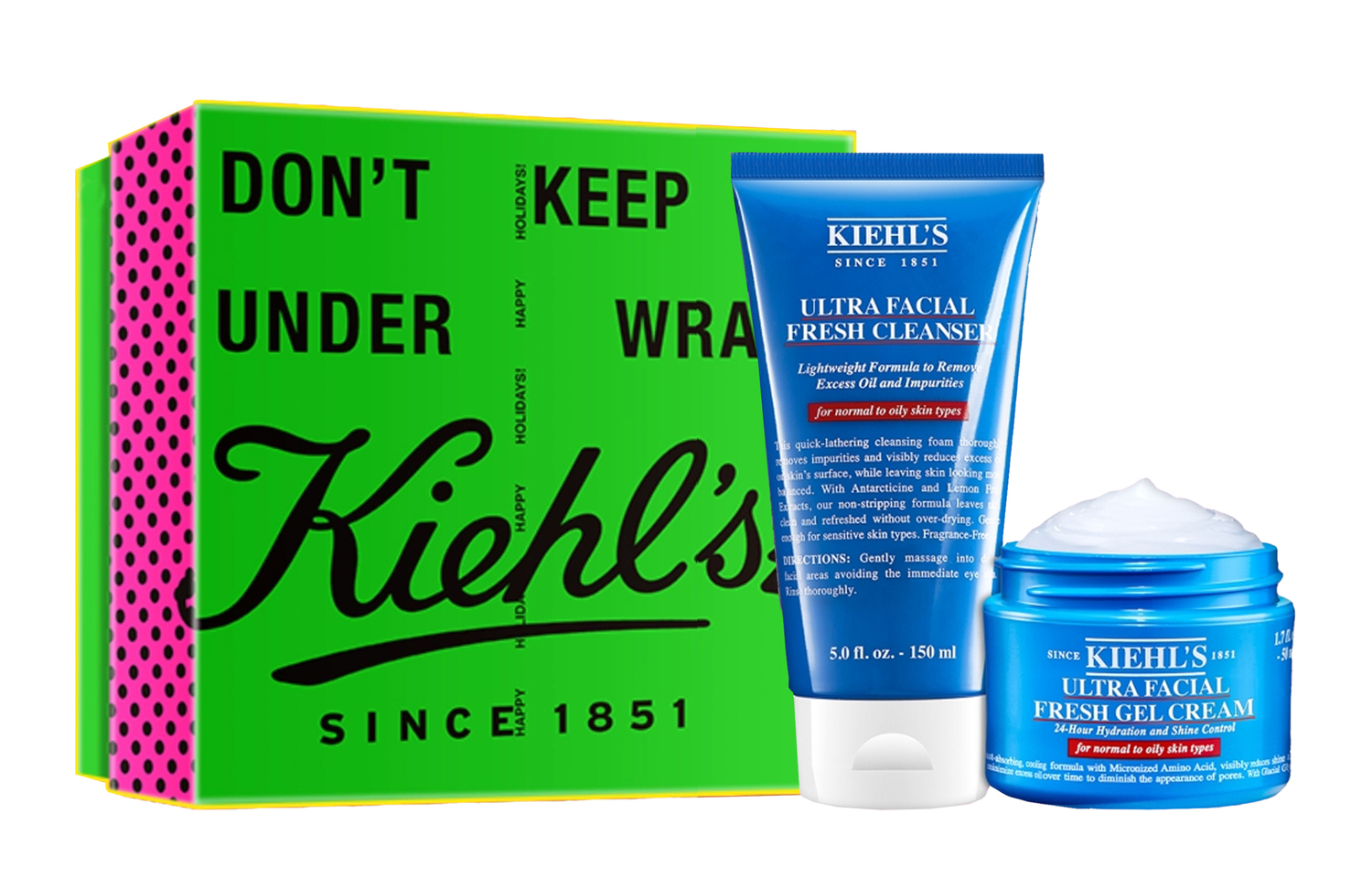 Keyanshi 2024 рождественский лимитированный набор для увлажнения кожи 150мл+50мл Kiehl's
Keyanshi 2024 рождественский лимитированный набор для увлажнения кожи 150мл+50мл Kiehl's