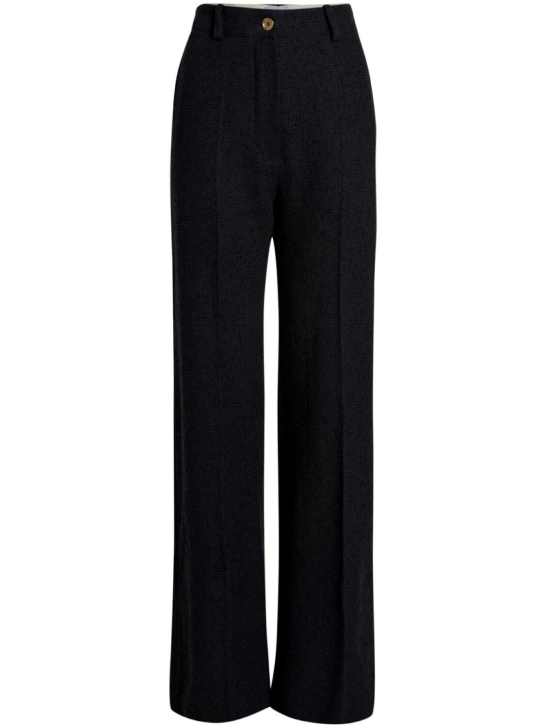 Patou культовые длинные твидовые брюки, черный 
Patou культовые длинные твидовые брюки, черный