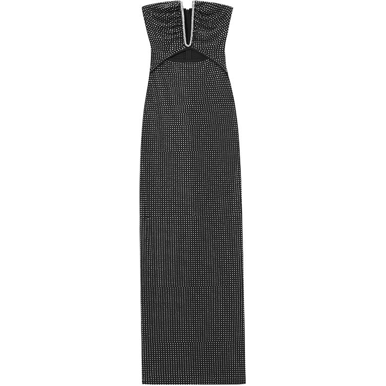 Self Portrait Классическое черное платье без рукавов
Self Portrait Классическое черное платье без рукавов