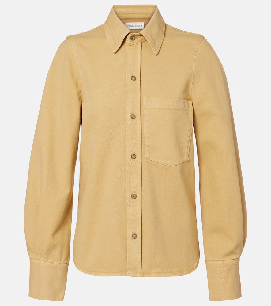 Джинсовая рубашка Victoria Beckham, Butter Yellow Garment Dye
Джинсовая рубашка Victoria Beckham, Butter Yellow Garment Dye