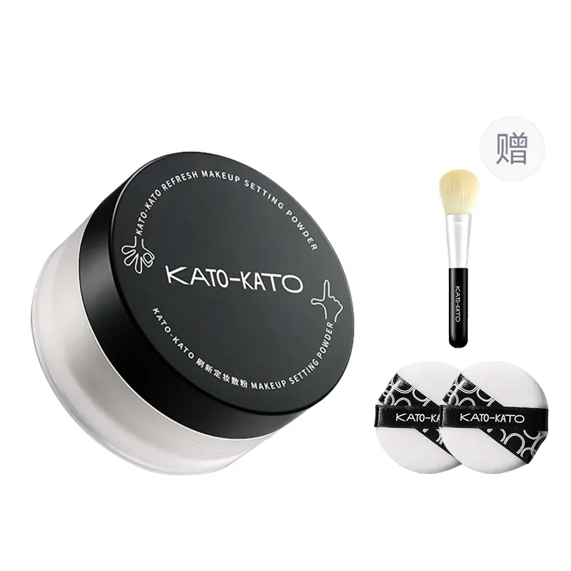 Рассыпчатая фиксирующая пудра KATO для контроля жирности кожи и коррекции тона лица Kato-Kato, (newly upgraded packaging) 01 nude 20g with loose power brush+powder puff 2 pcs
Рассыпчатая фиксирующая пудра KATO для контроля жирности кожи и коррекции тона лица Kato-Kato, (newly upgraded packaging) 01 nude 20g with loose power brush+powder puff 2 pcs