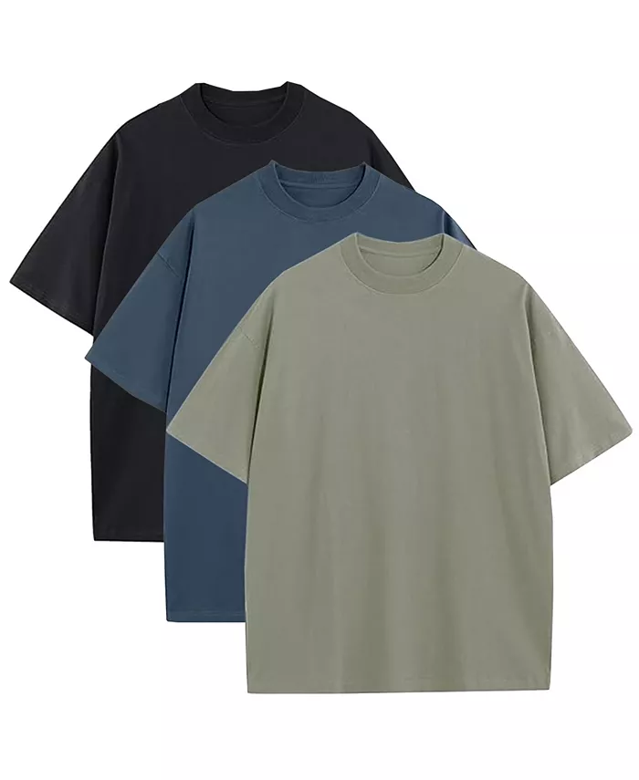 Мужской набор из 3 футболок оверсайз Blu Rock, мультиколор
Мужской набор из 3 футболок оверсайз Blu Rock, мультиколор