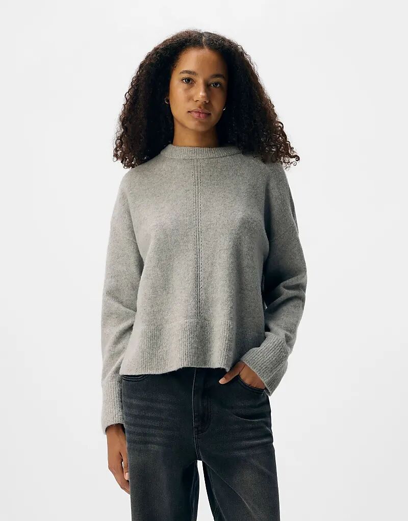 Пуловер Object в цвете светло-серый меланж
Пуловер Object в цвете светло-серый меланж