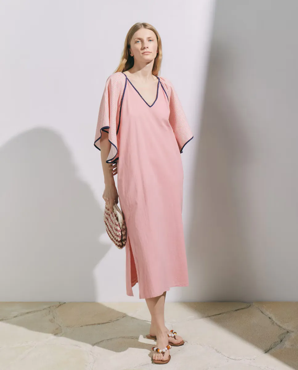 Женский кафтан с рукавами-бабочками Stella Rittwagen, розовый
Женский кафтан с рукавами-бабочками Stella Rittwagen, розовый