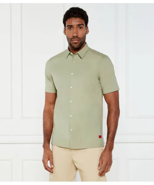 Рубашка Straight fit Hugo, зеленый
Рубашка Straight fit Hugo, зеленый