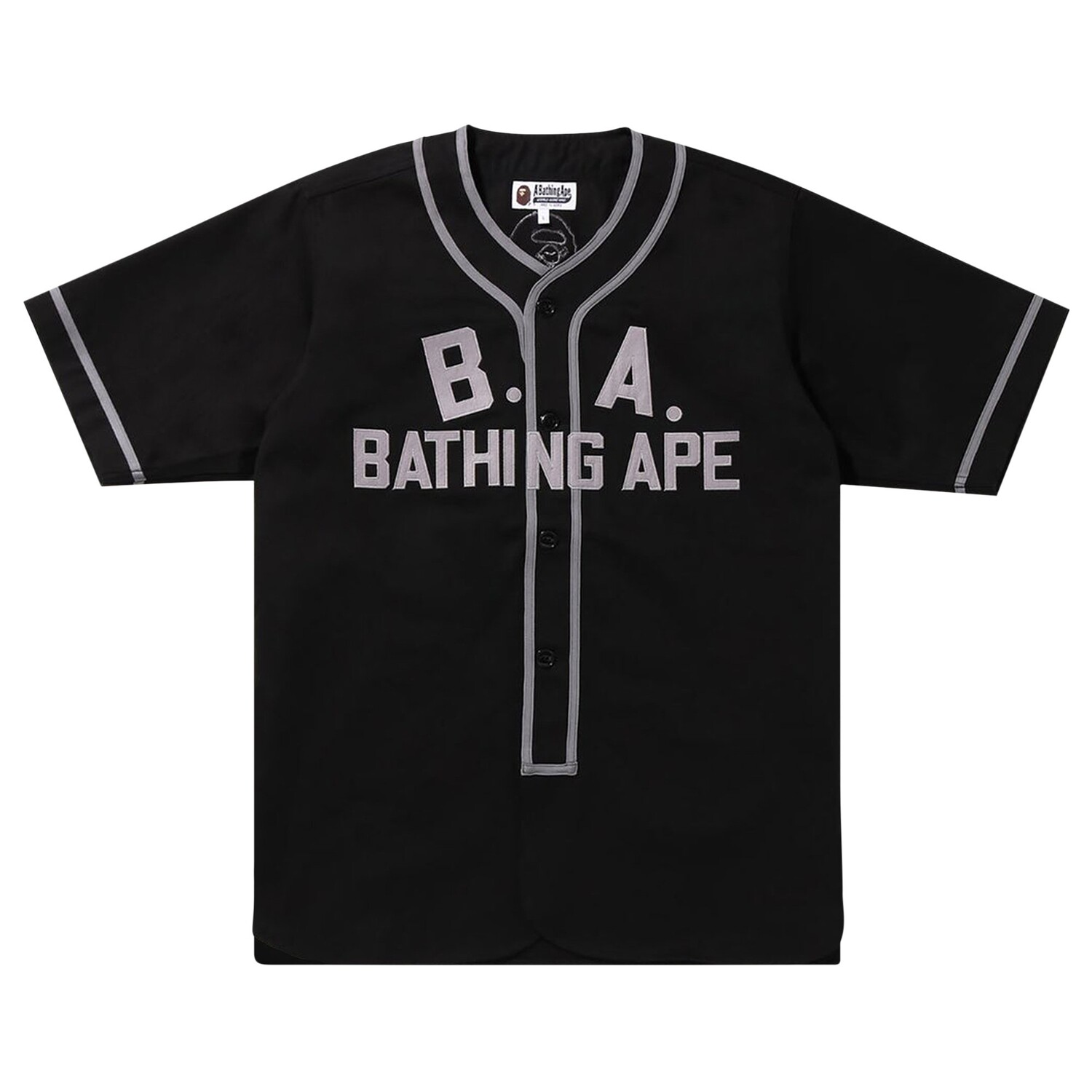 Бейсбольная рубашка BAPE Черная
Бейсбольная рубашка BAPE Черная