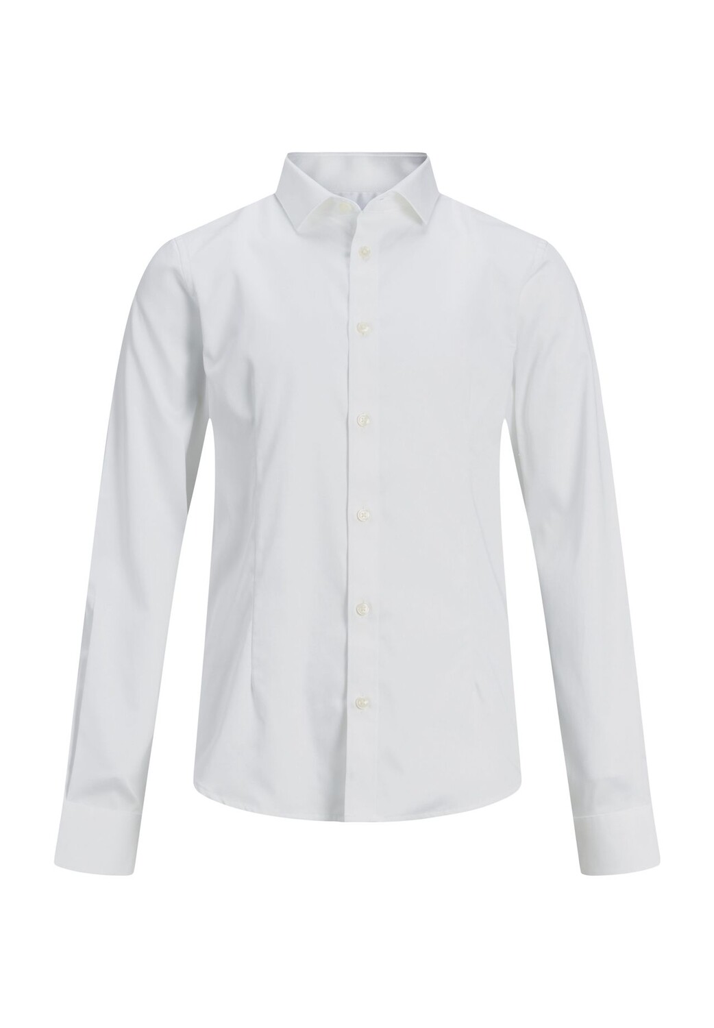 Рубашка, Кент, рукав 1/1, для мальчика Jack & Jones, белый 
Рубашка, Кент, рукав 1/1, для мальчика Jack & Jones, белый