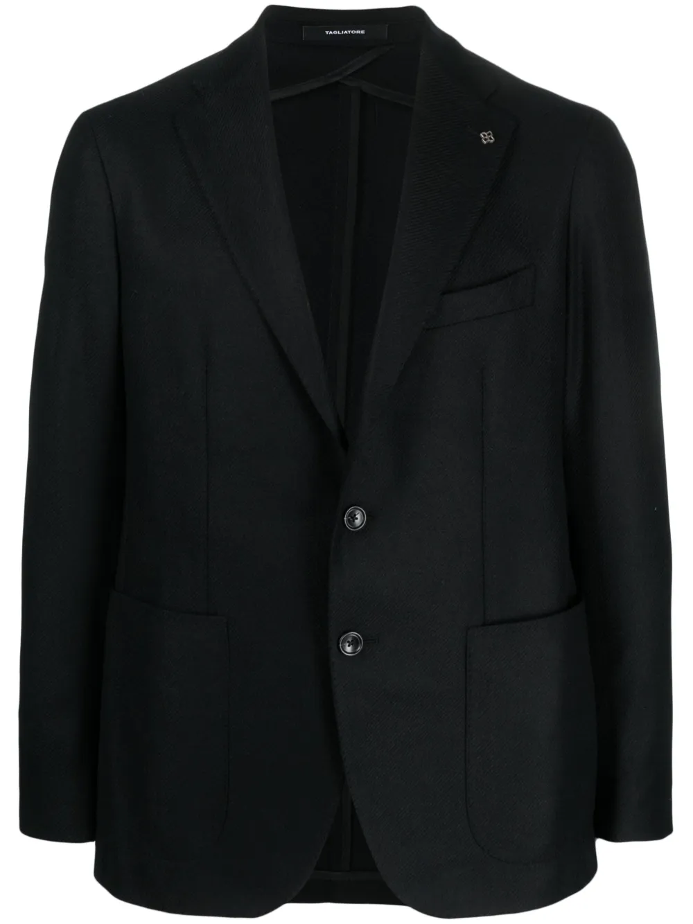Однобортный пиджак с аппликацией TAGLIATORE, черный
Однобортный пиджак с аппликацией TAGLIATORE, черный