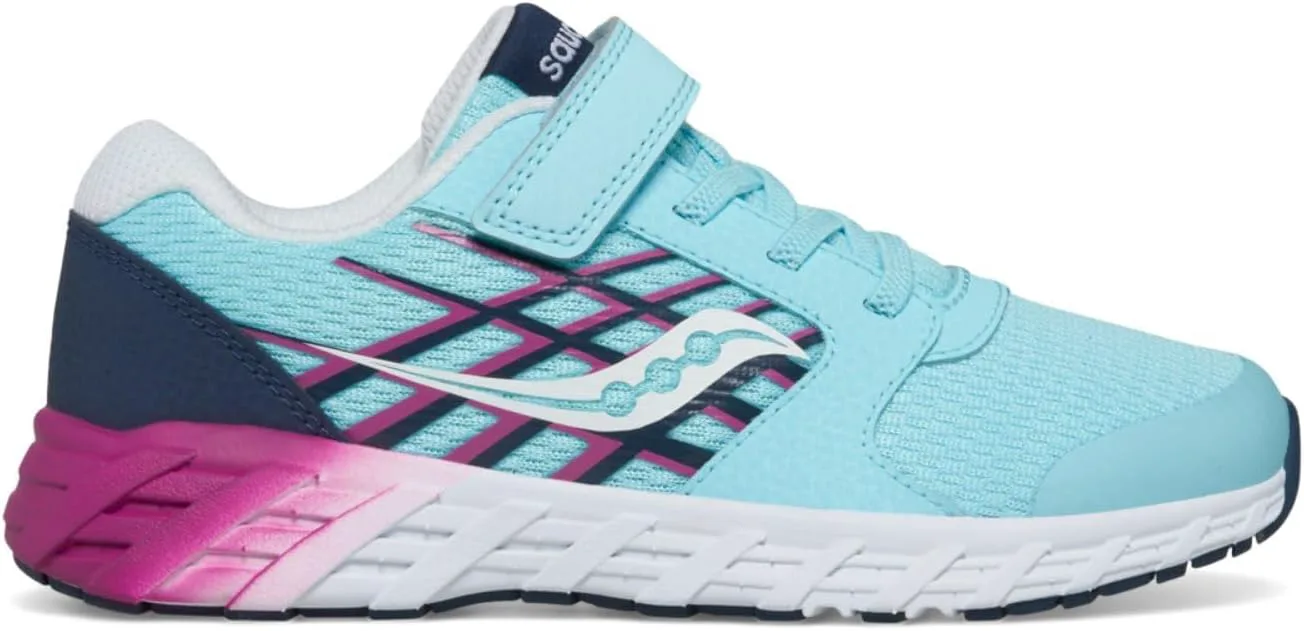 Saucony Unisex-Child Wind Alternative Closure 2.0, синий/розовый
Saucony Unisex-Child Wind Alternative Closure 2.0, синий/розовый