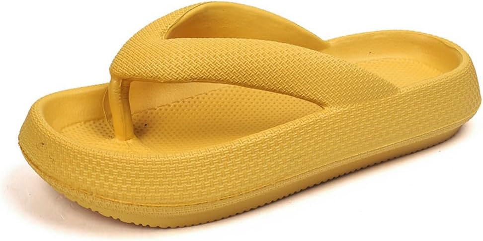 Вьетнамки для женщин и мужчин, мягкие и легкие шлепанцы с антискользящей подошвой, удобные сандалии для душа, спа, прогулок, бассейна и пляжа Sugureta, желтый
Вьетнамки для женщин и мужчин, мягкие и легкие шлепанцы с антискользящей подошвой, удобные сандалии для душа, спа, прогулок, бассейна и пляжа Sugureta, желтый