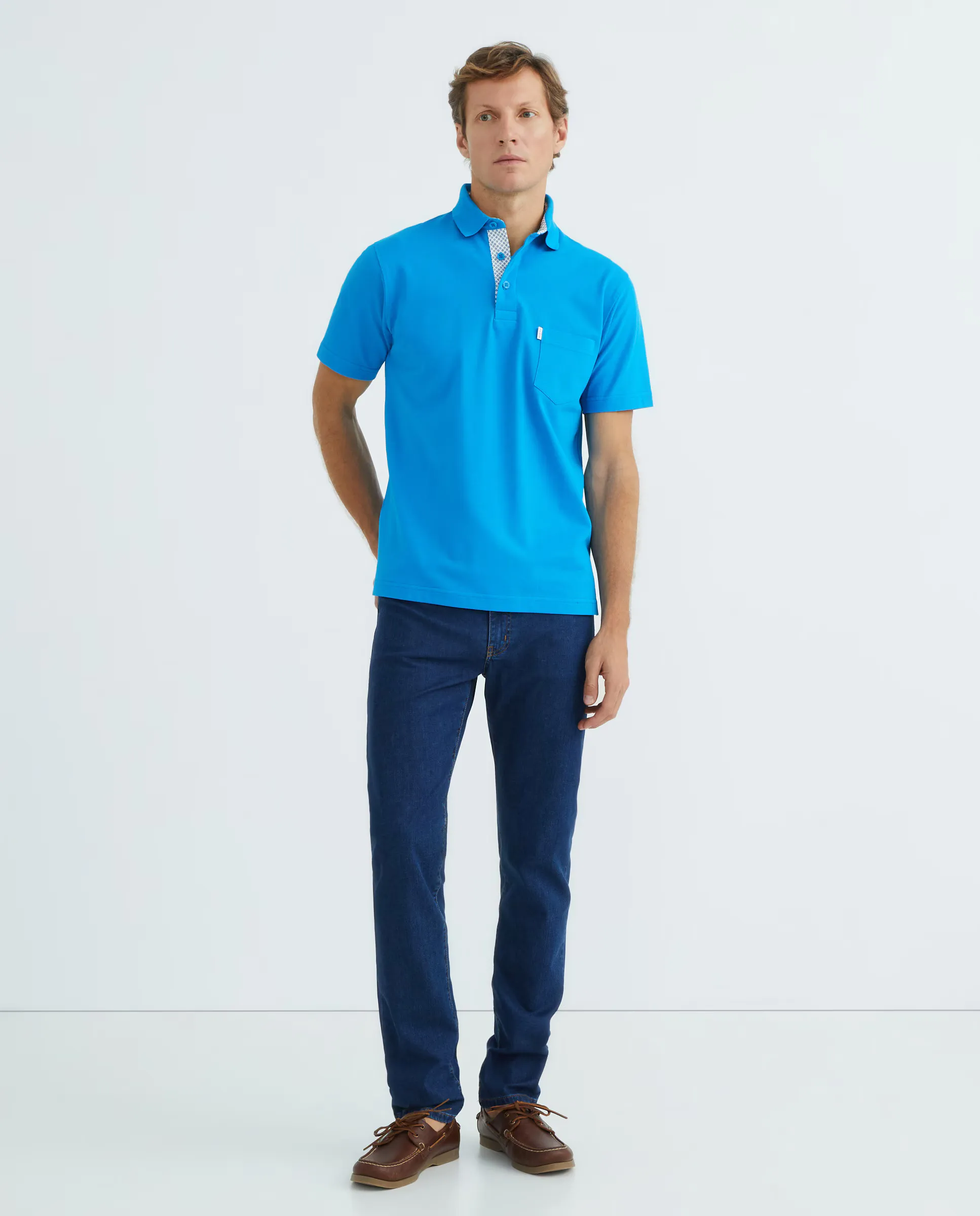 Брюки мужские китайские классического кроя джинсовые темно-синие Mirto, индиго/синий
Брюки мужские китайские классического кроя джинсовые темно-синие Mirto, индиго/синий